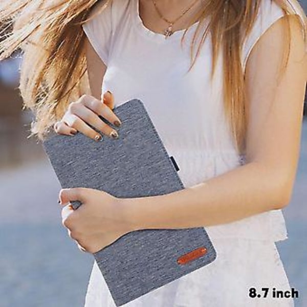 Skyddsfodral med Ställ och Ficka för Galaxy Tab A7 Lite 8.7 Tum 2021 (sm-t220 / T225)