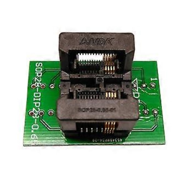 SSOP8 TSSOP8 Programmer Adapter Socket TSSOP TILL DIP-omvandlare Chip Testning Debug Outlet IC För 0,65MM Pitch