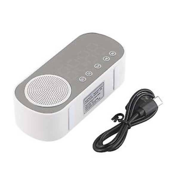 Digital Väckarklocka HIFI FM-radio Uppladdningsbar Bluetooth 5.0 Högtalare Spegelklocka för Läsning Resa