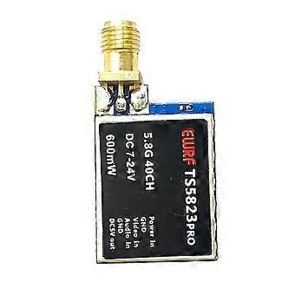 5.8g 600mw 40ch Mini Videooverførsel til Fpv Quadcopter Billedoverførsel Sender Antenne Fp