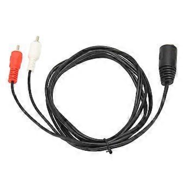 DIN 7 Pin Hun til Dobbelt RCA Han Kabel 1,5 m Fleksibelt Plug and Play Lydadapterkabel til Lydudstyr
