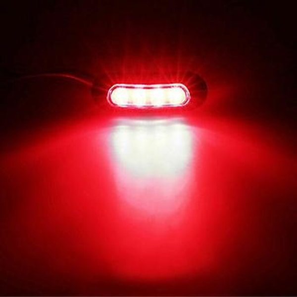 2 kpl Kestävät merisignaali valot 24V LED Navigointivalo Vene Jahti Lamppu