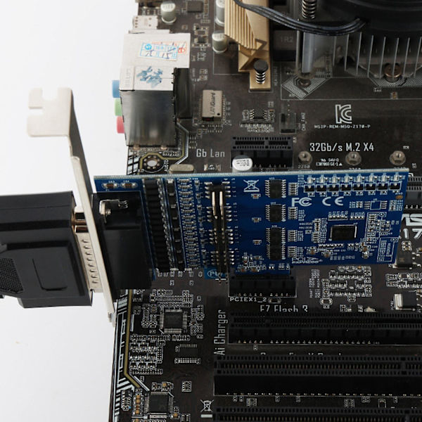 Pci-e til Rs232 Rs485 Pci serielle porte kort 9pin konverter Pcie adapter Pcie