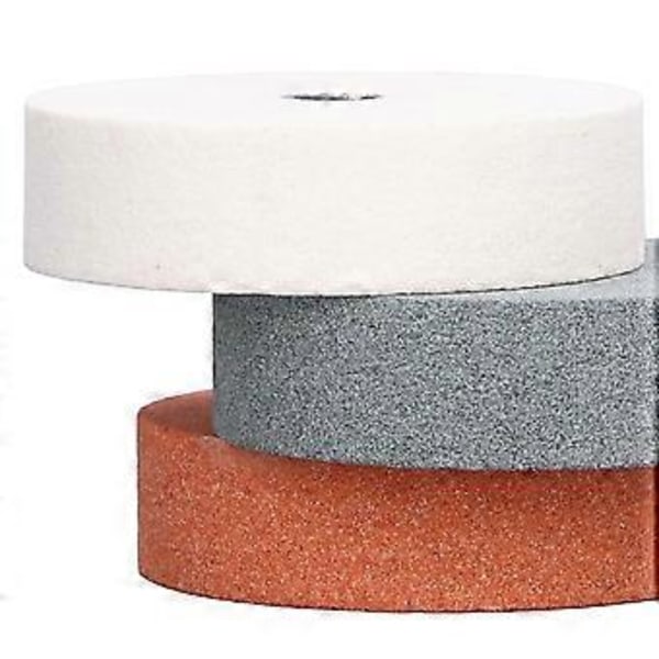 3 st Slipskiva Slipmaskin Polermaskin Poleringsverktyg Set Kit för Metall Keramik Trä