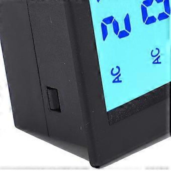 QH4835A LCD Dubbel Display Strömspänningsmätare Elektrisk Digital Amperemeter Voltmeter AC80400V
