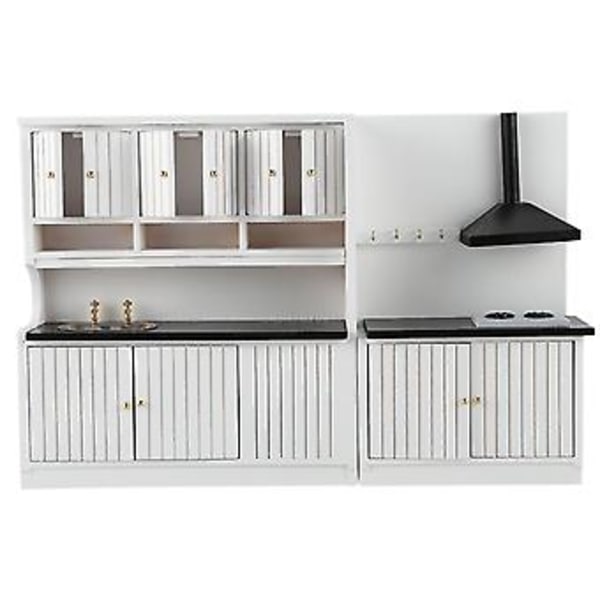1:12 Dockskåpsmöbler Kit Set