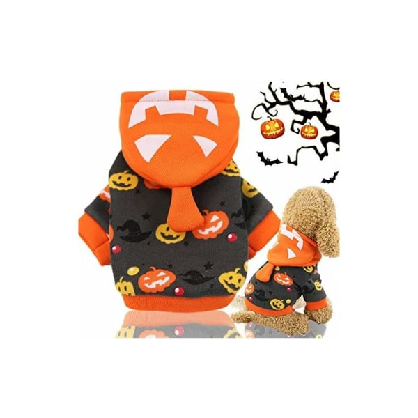 Halloween hættefrakke til kæledyr (S)-Fei Yu