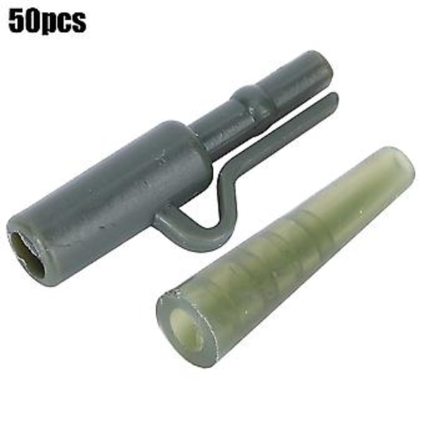 Silikon Carp Fiskeslange, 50 Sett Silikon Carp Carp Fiske Blyslipp Carp Fiske Tilbehør Miljøvennlige Materialer