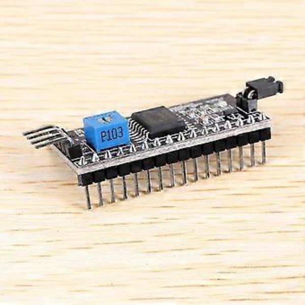 Iic I2c Twi Spi -liitäntäkorttimoduuli Pcf8574t 1602 LCD 2004 LED:lle