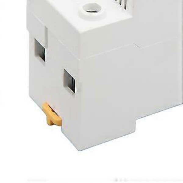 2-fas DIN-skena Voltmeter Automatisk Justerbar Överspännings- och Överströmskydd Strömbrytare 120-300V 1A-63A