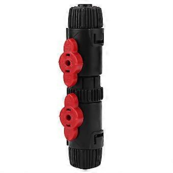 Akvariefisk Tank Slange Rør Hurtigkobling Vandstrømskontrolventil (12-16mm)