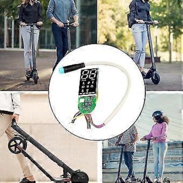 För Max G30 Dashboard Elscooter Bluetooth Display Board Med Skydd Elscooter Mätare