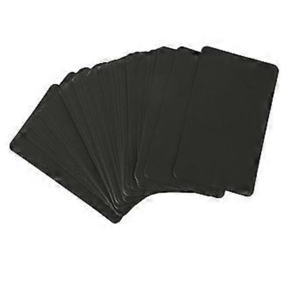 Eleganta Inbjudningar: 100st Svart Kartong - Tjockt DIY-papper för Kort & Scrapbooks