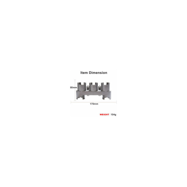 Veggfestebrakett for Dyson V10 V8 V7 støvsugerbørste - Fei Yu