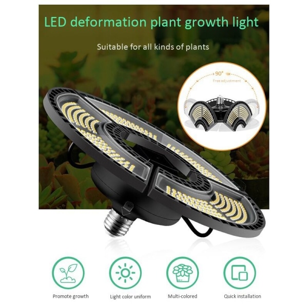 E27 E26 Växtlampa LED Full Spectrum Tillväxtlampor Phyto Lampa Grodd Blommor för Inomhus Hydroponiska Växter