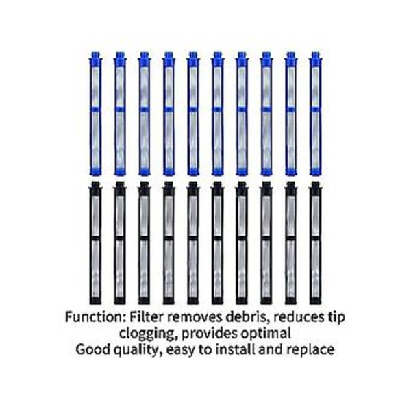 Less Gun Filtre-287033 5 stk 100 Mesh og 287032 5 stk 60 Mesh for Pressu