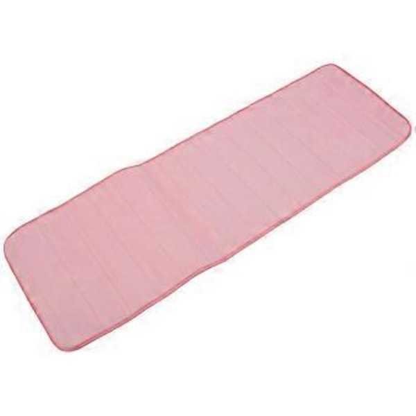 120x40cm Absorberande Halkfri Memory Foam Kök Sovrum Dörrmatta Golvmatta Rosa