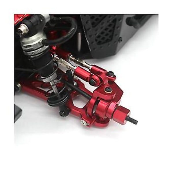 Metall 12mm Hjul Hex Hub Adapter For Zd -10 Dbx10 1/10 Rc Bil Oppgraderingsdeler Tilbehør, rød