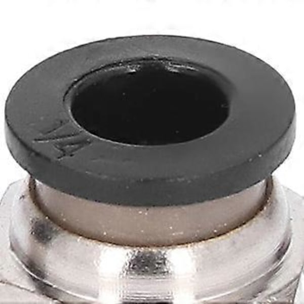 30st Pneumatiska Armbågar Raka Kombinationer 1/4in Rör OD 1/8in NPT Gänga Push to Connect Kopplingssats
