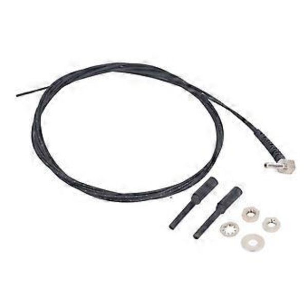 Fiberoptisk sensor 0 til 530 mm deteksjonsområde M3 Reflekterende type optisk fiberprobesensorkabel
