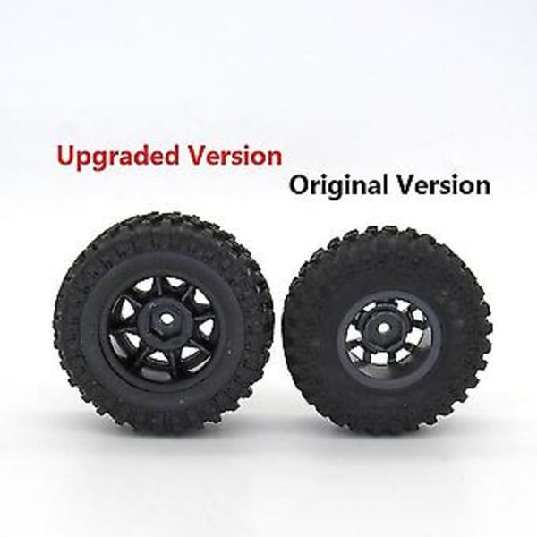 5kpl Kumiset Varaosarenkaat Pyörän Päivitystarvikkeet Xmykc01cm Jimny 1/16 Rc Crawler -auton Osalle