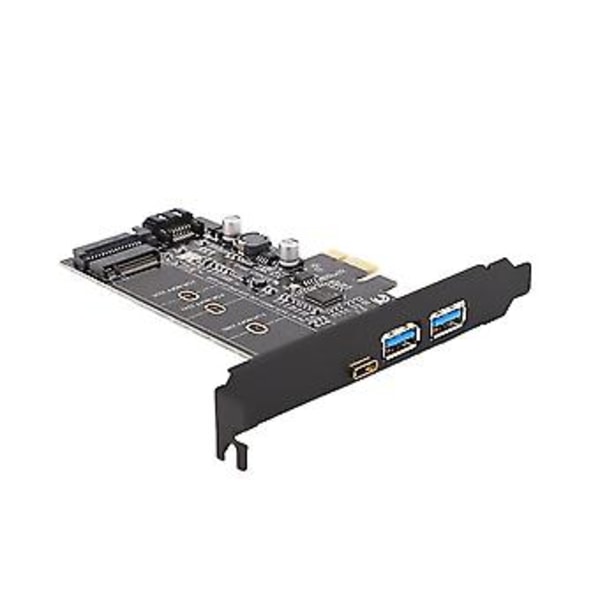 Dual Usb 3.0 Type-c M.2 Pcie Adapter M2 Ssd Sata B Nøgle Til Pci-e 3.0 Konverter Riser Til 2280