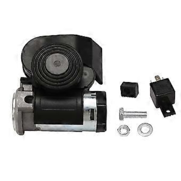 Dual Tone Trompet Høj 130db Elektrisk Pumpe Lufthorn Til Motorcykel Bil Lastbil Båd Rv Modifikation P