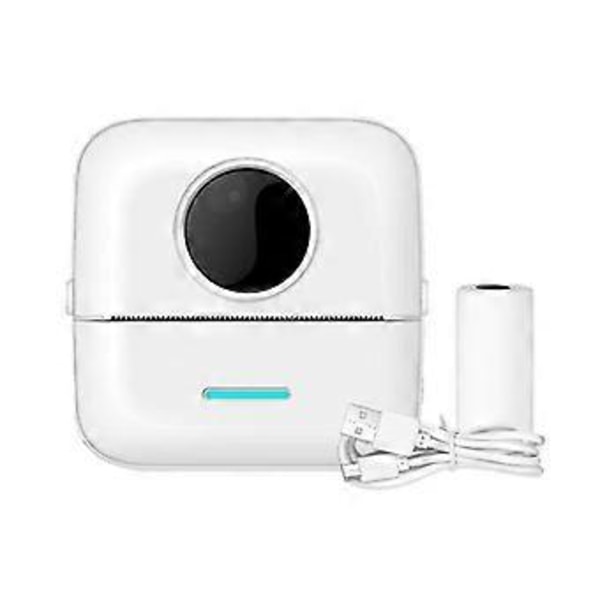 Mini Tarratulostin Lämpötulostin, Bluetooth Langaton Kannettava Puhelintulostin, Pieni Välitön Taskutulostin