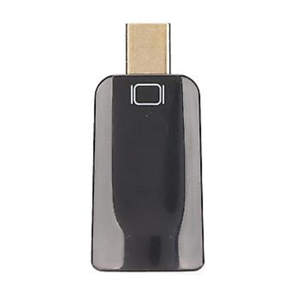 Mini DP till HD Multimedia Interface Adapter Hane till Hona 4Kx2K Signalomvandlare för Dator Skrivbord Laptop Monitor 1080P Svart