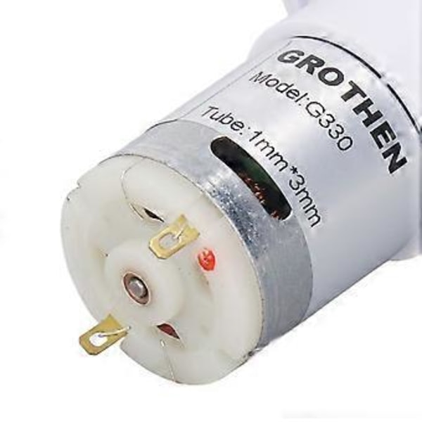 Peristaltisk Pumpe 5000RPM 12ML Per Minut 1mm ID 3mm OD Slange Fremragende Forsegling Mikro Væske Doseringspumpe DC24V 130A
