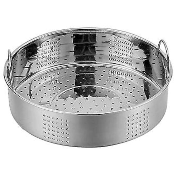 Dampkurv i rustfritt stål, tykkere matdampkurv for damping av Dim Sum, dumplings, boller, grønnsaker