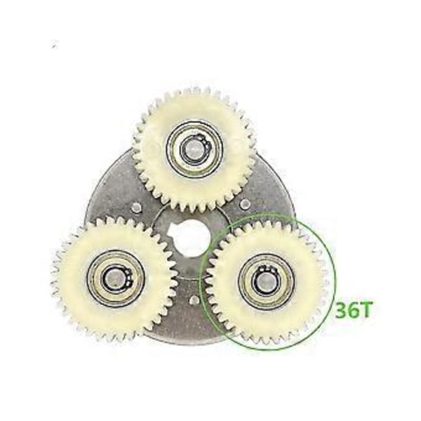 Ebike Gear Koblingsmotor Gear Koblingssæt 36 Tænder Til 500w Elektrisk Cykel Nylon Gear Motor Gear C