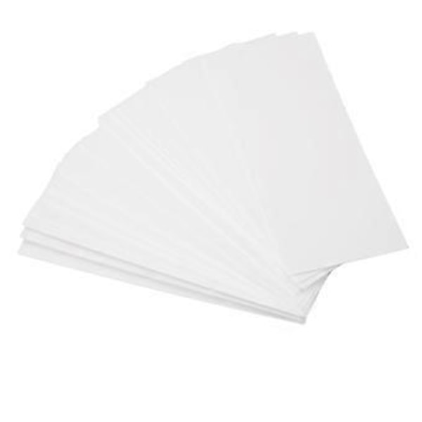 Stilfuld Simplicitet: 100 stk. Hvidt DIY Karton - Multianvendeligt til Invitationer & Scrapbøger