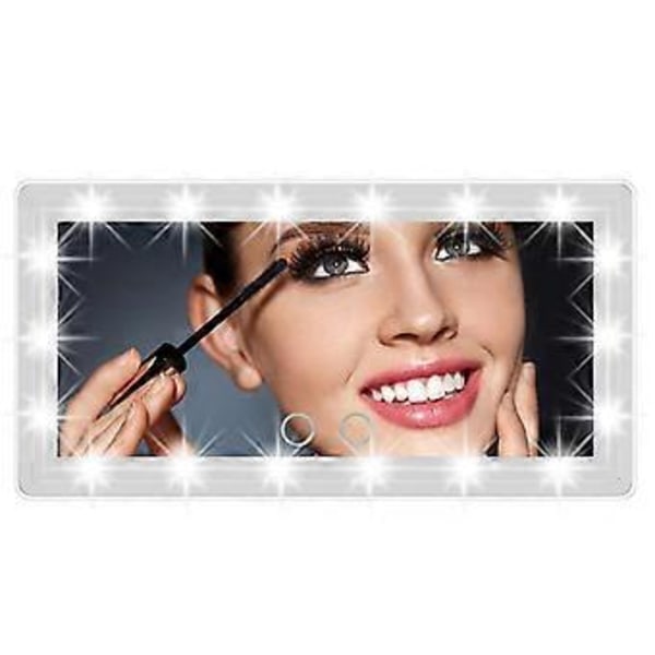 Bil Makeup til Touch Screen Spejl med 60 LED Lys Fremragende Gave til Kvinder