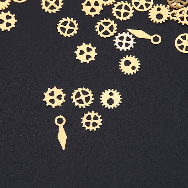 Steampunk Cogs Gears Hänge Anslutningsdon Länkar Stora Hartsfyllmedel