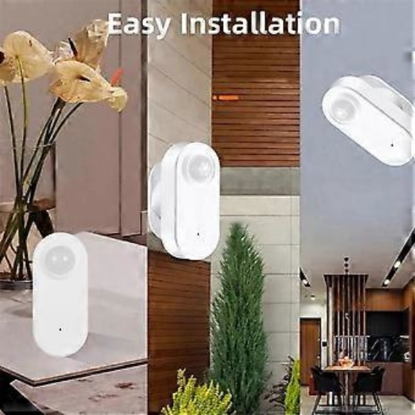 Graffiti Smart Zigbee Millimetervågs Närvarosensor Pir Mänsklig Rörelsesensor Batteridriven Sensor