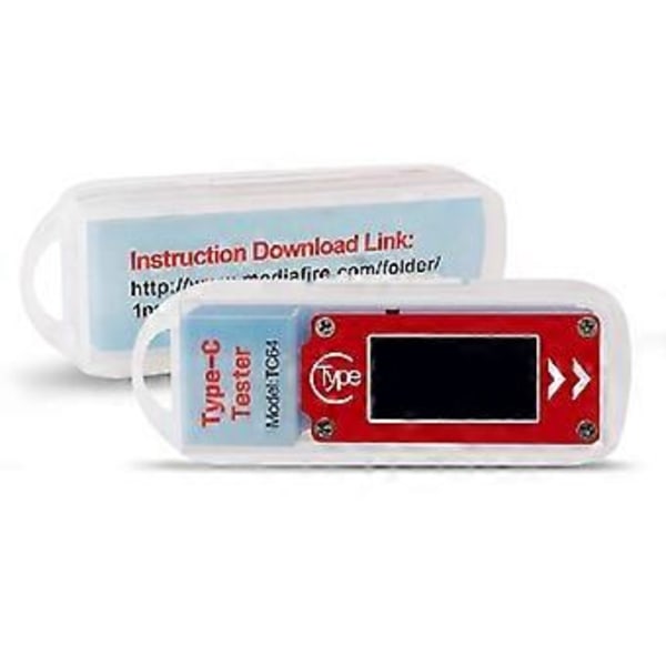 Digitalt Display USB Tester Spænding Strøm Effekt Måler Timing Detektor Voltmeter