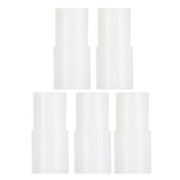 5 stk./sett Akvarium Vannrør Gummi Rør Adapter Akvarium Slange Reduserende Kobling TransparentL