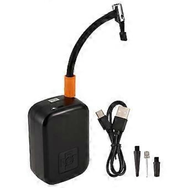 Bärbar bilpump USB-laddning Trådlös Intelligent Digital Display Däckpump Elektrisk Däckpump