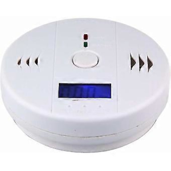Detektiv Kolmonoxiddetektor Med LED-Display/Elektronisk Sensor Kolmonoxidlarmdetektor