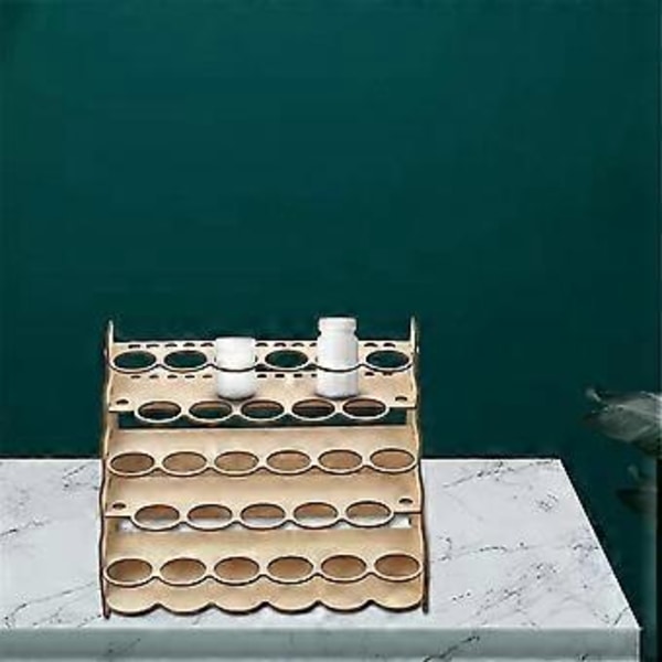 Model Maling Organizer Simpel Multi-Lag Delikat Praktisk Malingholder DIY Pigmenthylde med Flere Slots B
