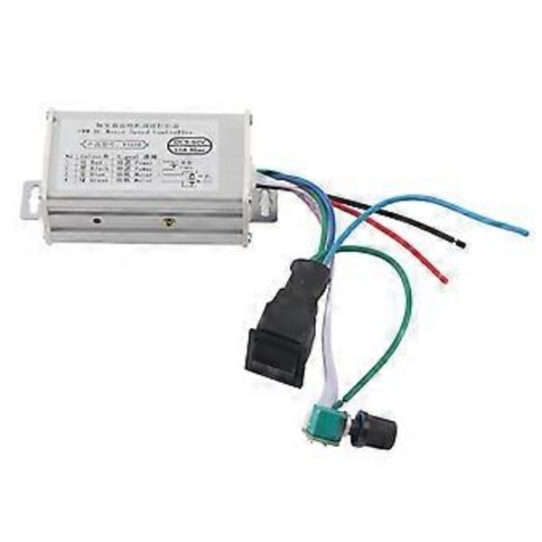 DC Motorvarvtalsregulator 10A CW/CCW Motorvarvtalsregulator 9~60V PWM-regulator DC9-60V