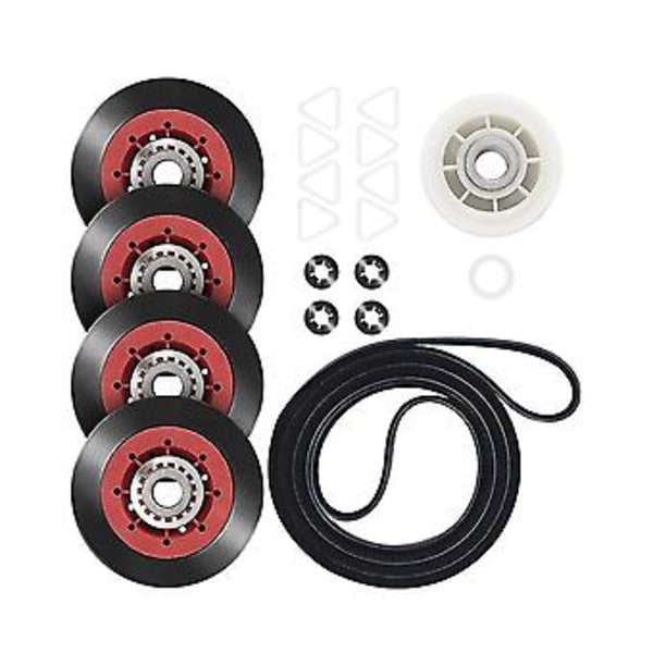 4392067rc 27-tums Reparationskit för Torktumlare För Wpw10314173 Trumma R 661570v Rem 279640 Spännrulle Rep