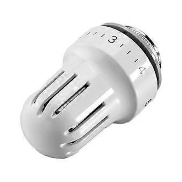 Radiator Termostatisk Varmelegeme Kontrolhoved Varmeventil Termostathoved Værktøj 1 stk. hvid
