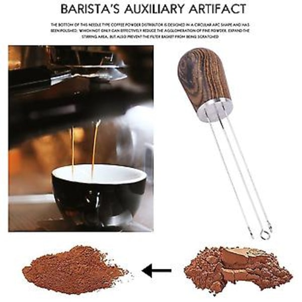 Espresso-neulajakaja, puukahvainen espresso-neulajakaja, espresso barista -kahvisekoitin
