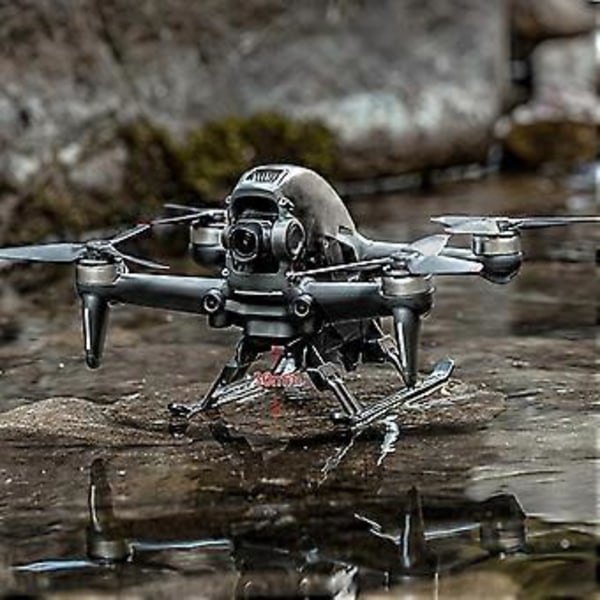 För Dji-fpv Skyddsskydd Lyftande Landningsställ Hållare Drönartillbehör