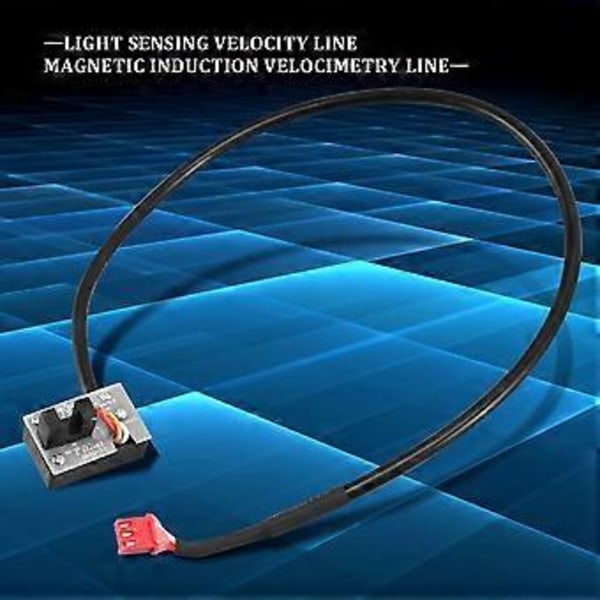 Løpebånd Hastighetssensor Kabel 3 Pin Lyssensor Takometer Magnetisk Induksjon Hastighetssensor for Løpebånd Reservedeler