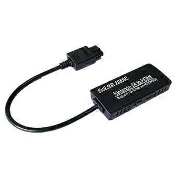 N64 Av S-video Til Hdmi-kompatibel Konverteringsadapterkabel Av-adapter