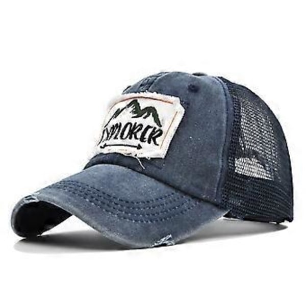 Vanha brodeerattu baseball-lippis EXPLORER brodeerattu lippis verkko lippis kaareva lieri aurinkosuoja verkko lippis