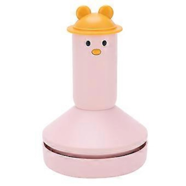 Pink USB-opladelig Bordstøvsuger: Mini Håndholdt Bærbar Bordstøv- og Konfetti Fejemaskine